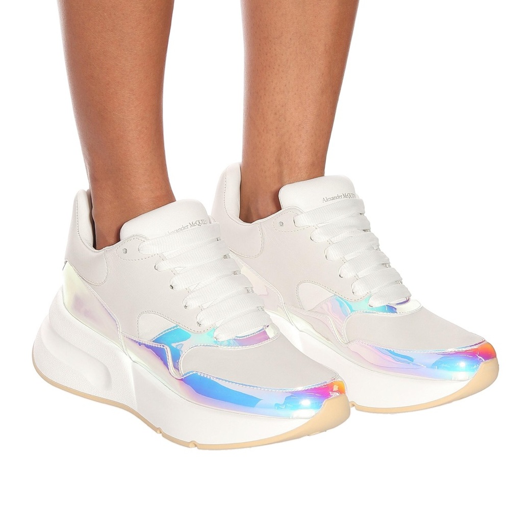 Alexander McQueen iridescent sneakers - Picture 1 of 12